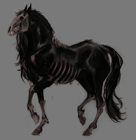 &quot;Undead Horse&quot; Character Concept