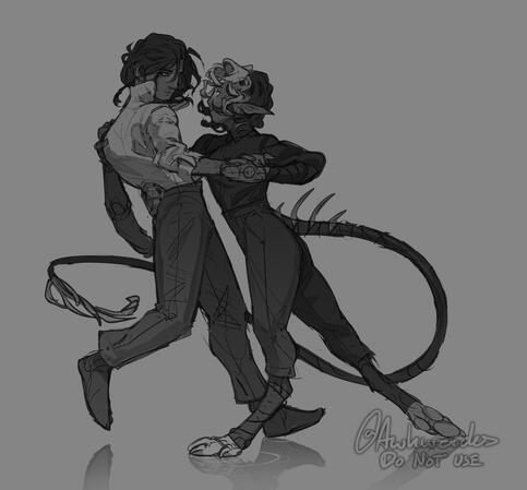 &quot;Dancing&quot; Personal Sketch